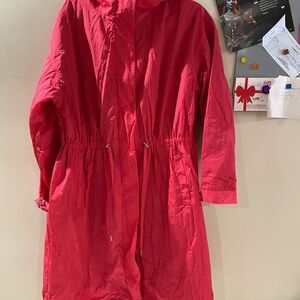 Livi Active Red Trench Coat